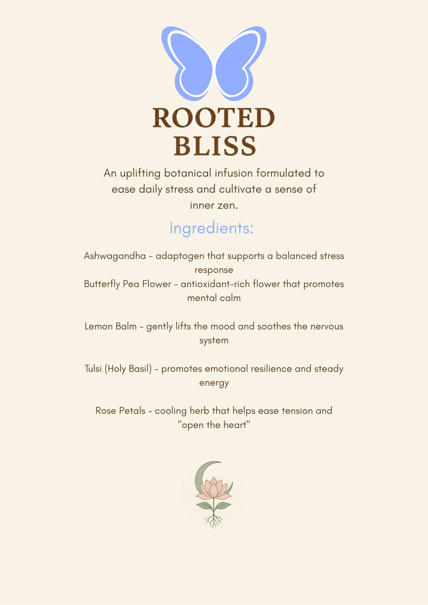 Rooted Bliss - Mood Lifting Blend