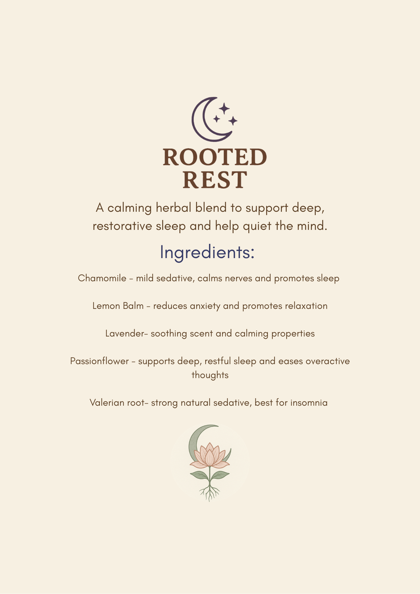 Rooted Rest - Sleep Blend