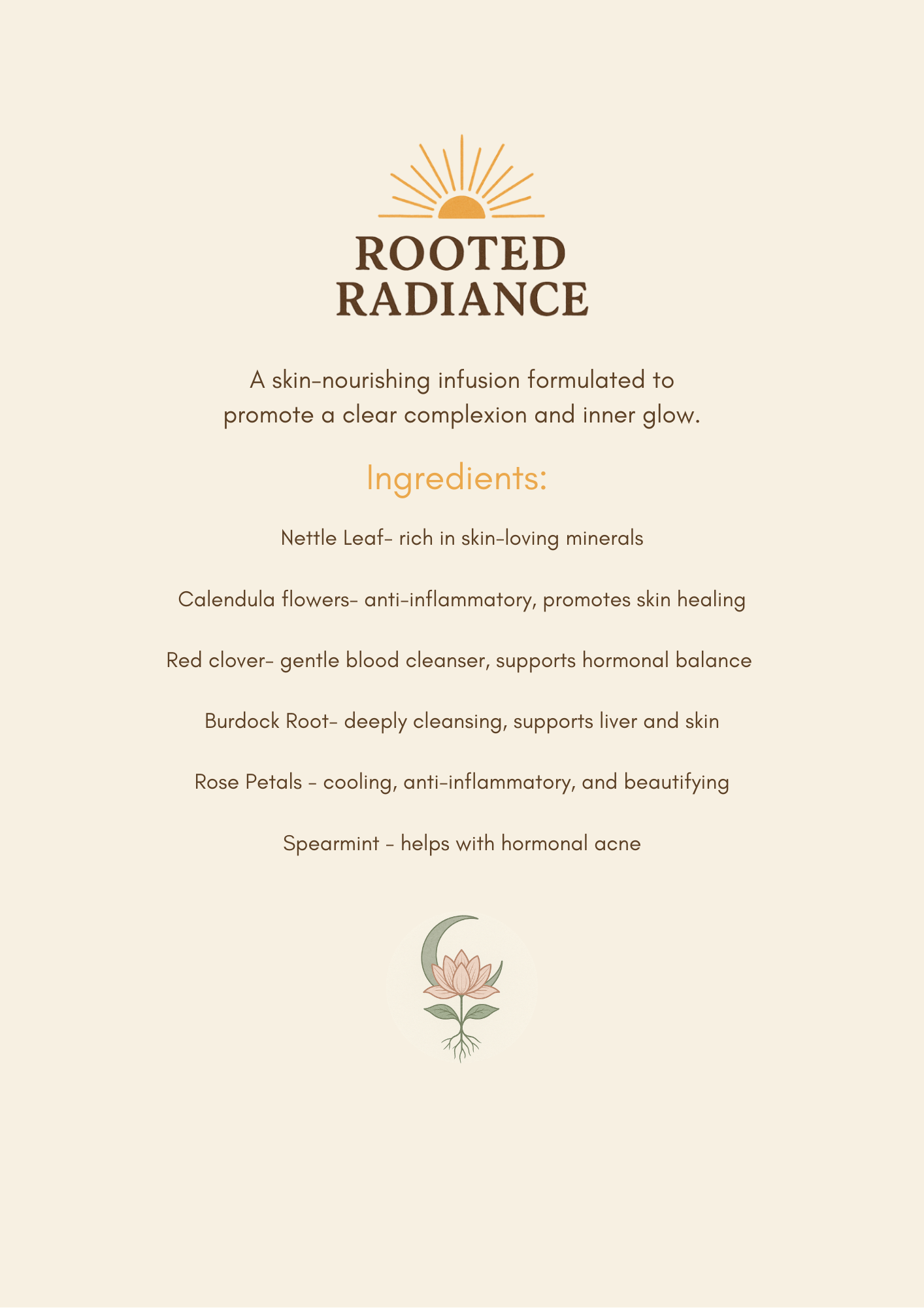 Rooted Radiance - Healthy Skin Blend